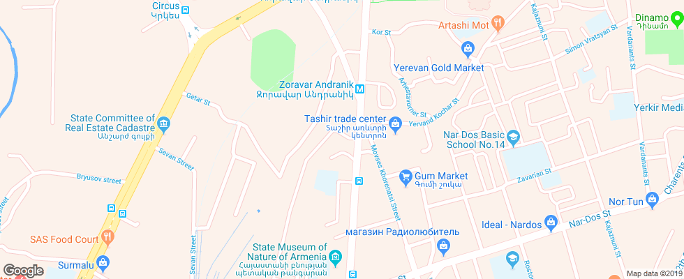Отель Silachi на карте Армении