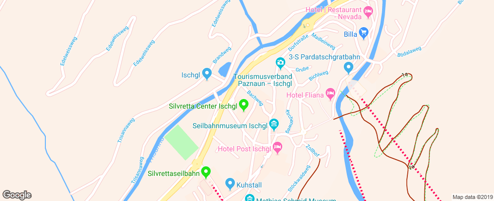 Отель Al Aua Apt на карте Австрии