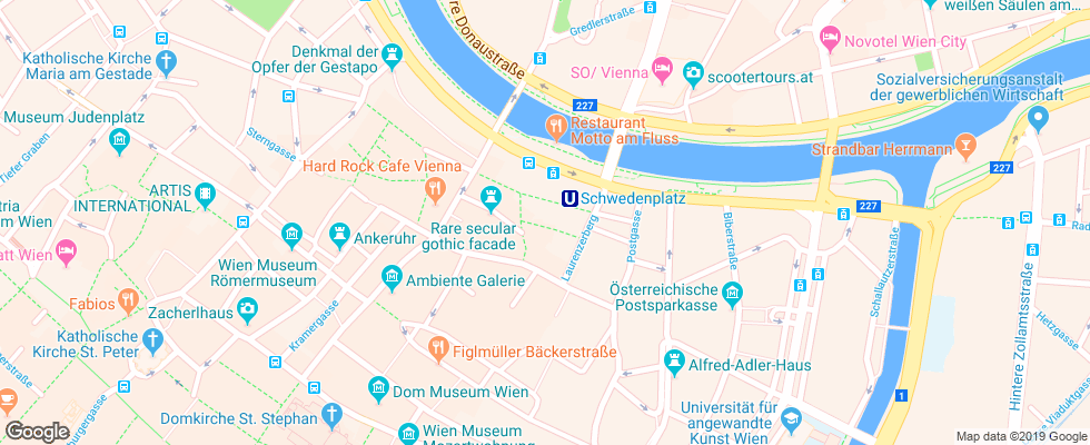 Отель Alma на карте Австрии