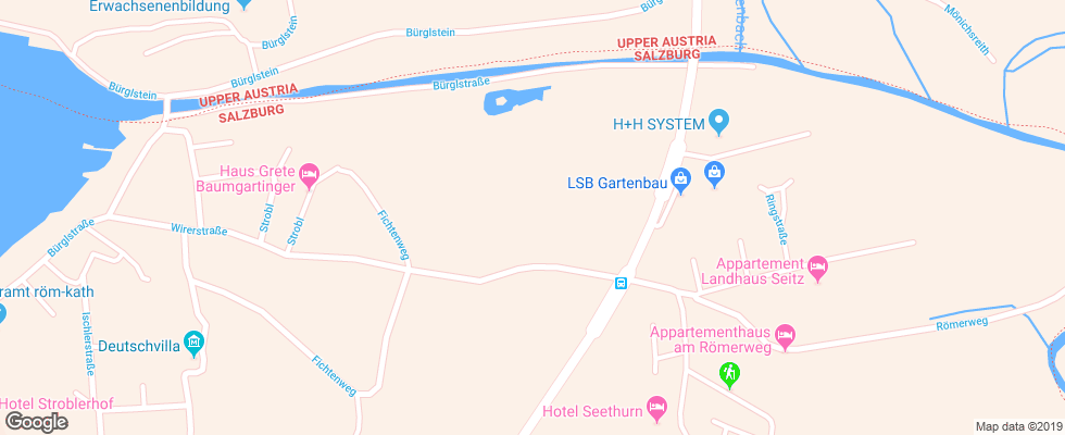 Отель Am Roemerweg на карте Австрии