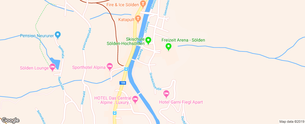 Отель Birkenhof на карте Австрии