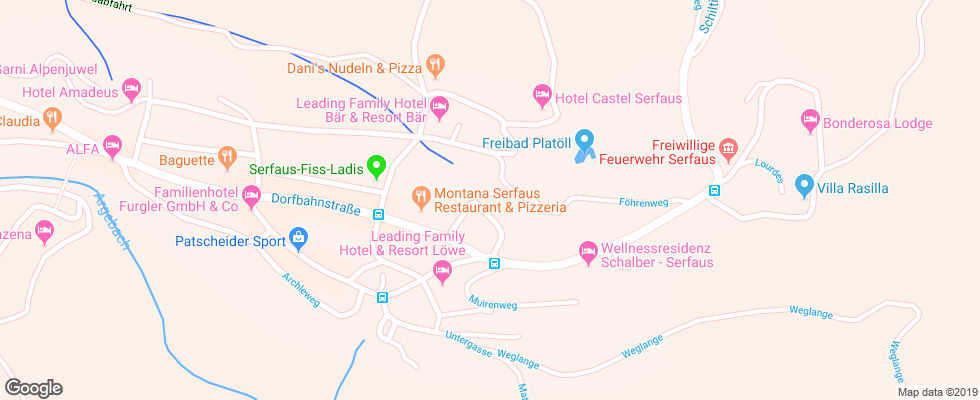 Отель Ferienhaus Platoell на карте Австрии