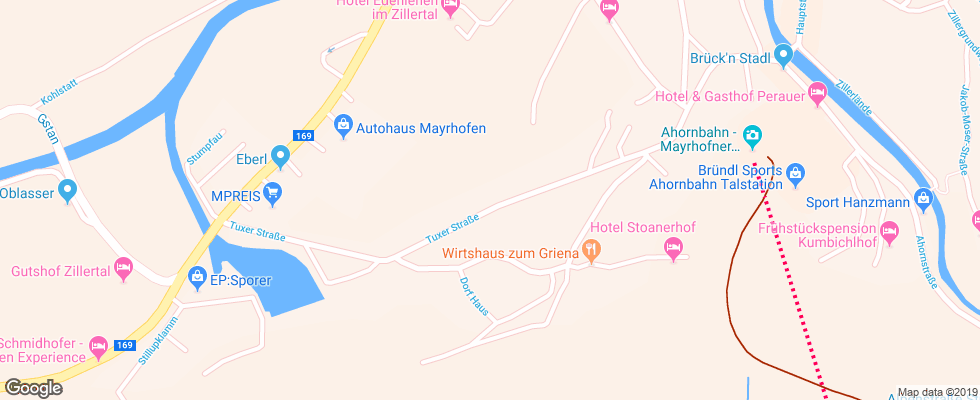 Отель Florian на карте Австрии