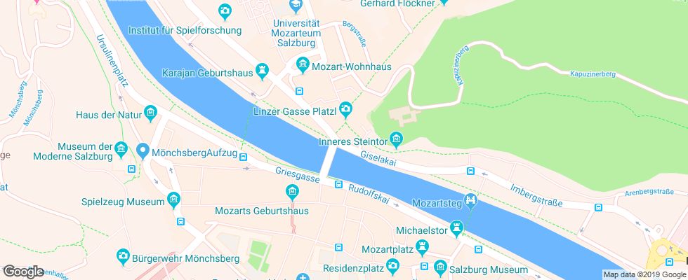 Отель Hotel Stein на карте Австрии