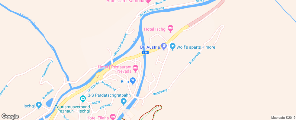 Отель Maximilian Apt на карте Австрии
