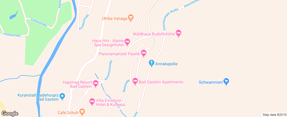 Отель Pawlik на карте Австрии