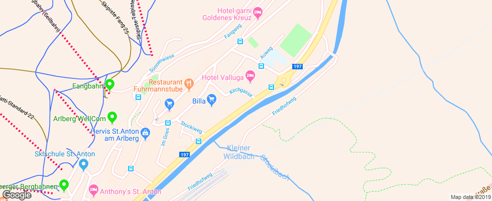 Отель Raffls Tyrol Hotel на карте Австрии