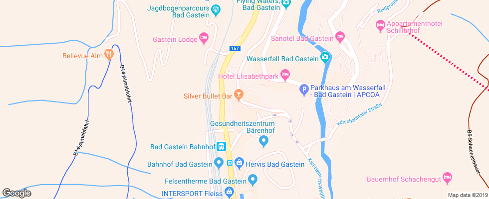 Отель Reineke Ski Lodge на карте Австрии