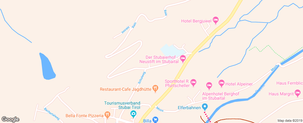 Отель Sonnleitn Pension на карте Австрии