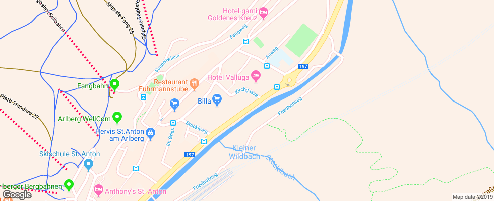 Отель Tyrol на карте Австрии