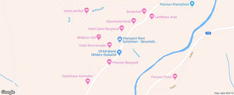Отель Zum Holzknecht на карте Австрии