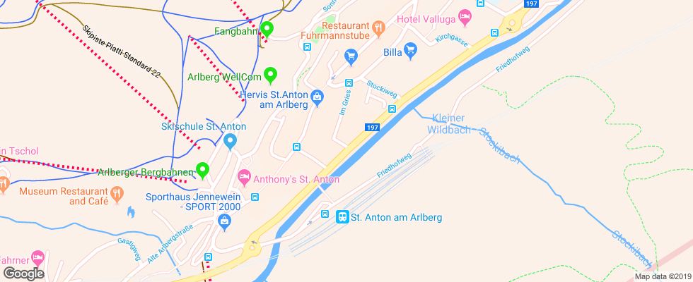 Отель Zwei Jahreszeiten на карте Австрии