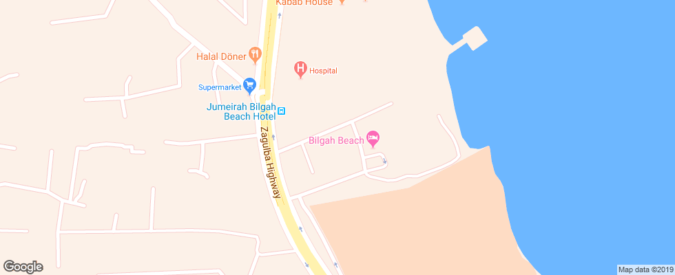 Отель Bilgah Beach на карте Азербайджана