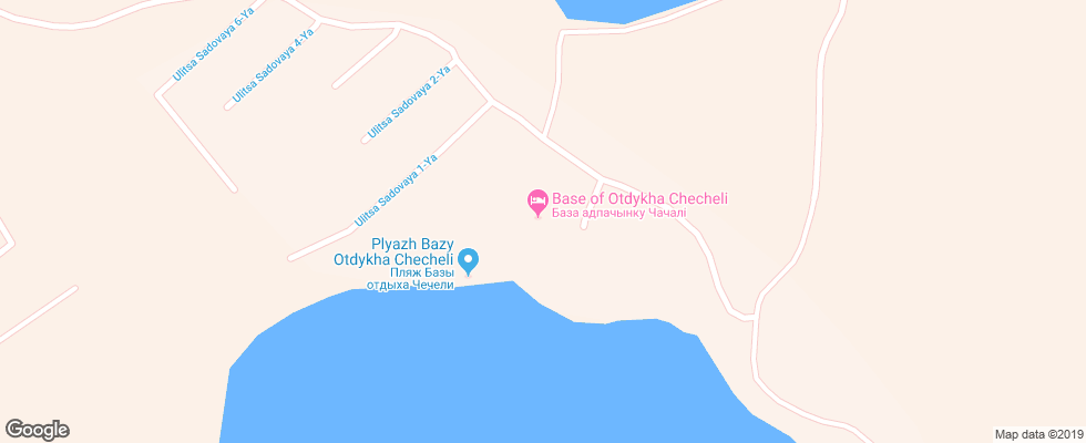 Отель Checheli Baza Otdyha на карте Беларуси
