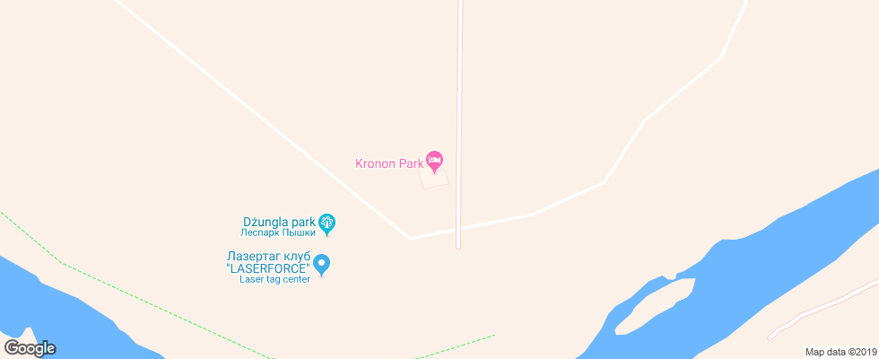 Отель Kronon Park Otel на карте Беларуси
