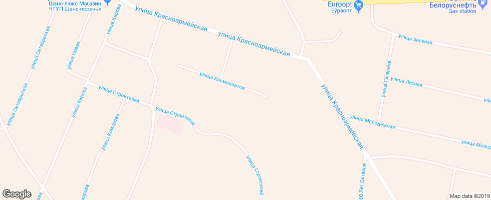 Отель Ozernyj на карте Беларуси