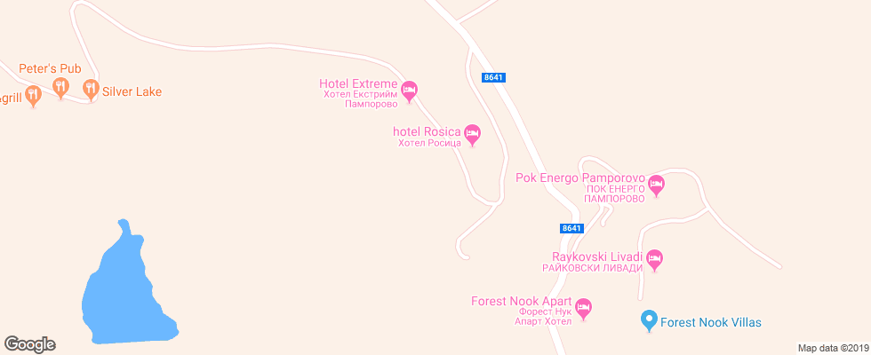 Отель Mursalitsa на карте Болгарии