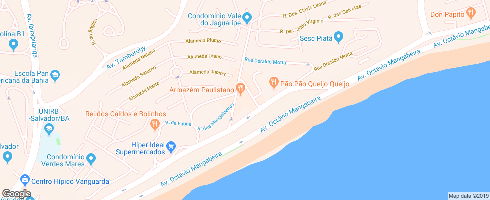 Отель Cocoon & Lounge на карте Бразилии