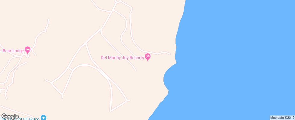 Отель Alsol Del Mar на карте Доминиканы