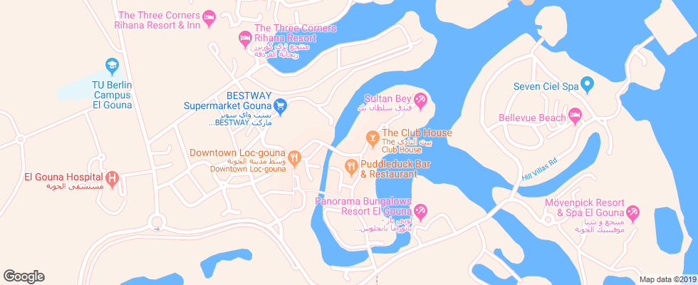 Отель Dawar El Omda на карте Египта