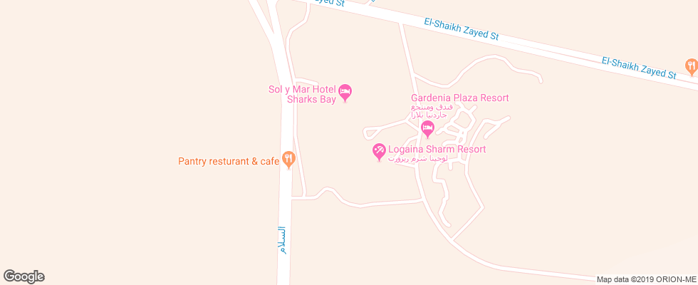 Отель Mazar Resort & Spa на карте Египта