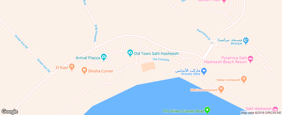 Отель Premier Romance Hotel на карте Египта