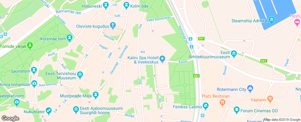 Отель Braavo на карте Эстонии