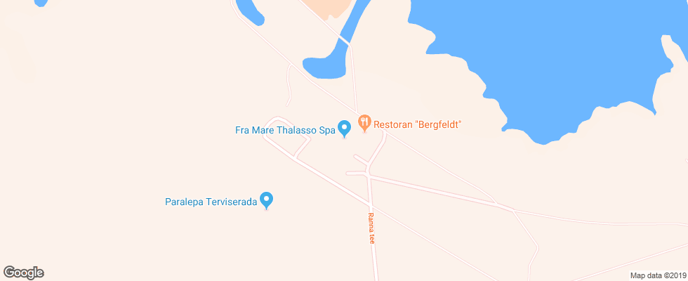 Отель Fra Mare Thalasso Spa на карте Эстонии