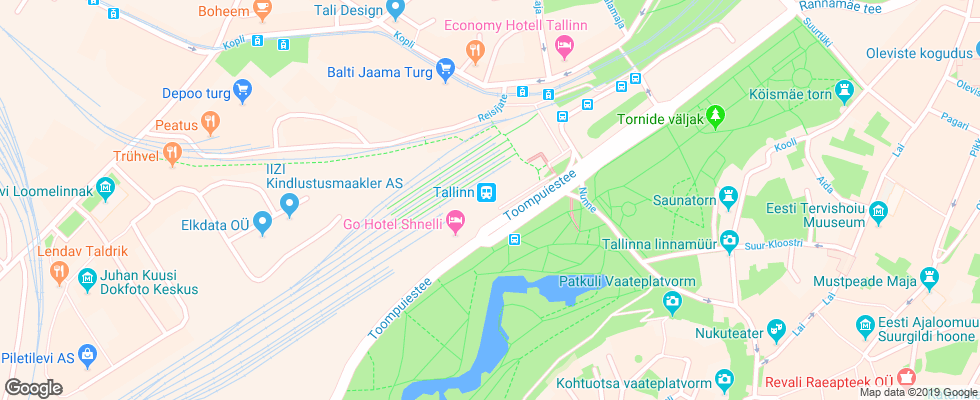 Отель Go Hotel Shnelli на карте Эстонии