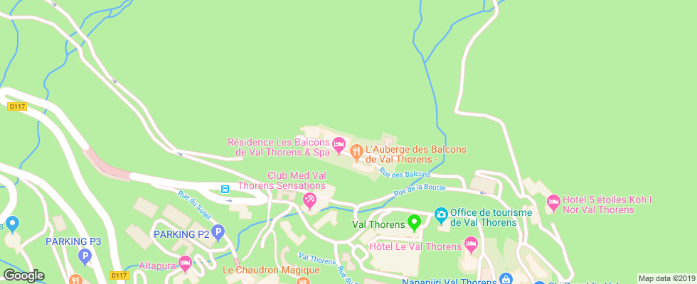 Отель Chalet Altitude на карте Франции