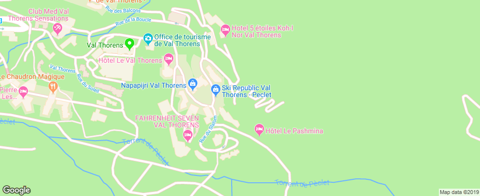 Отель Chalet Des Neiges Hermine Apt на карте Франции