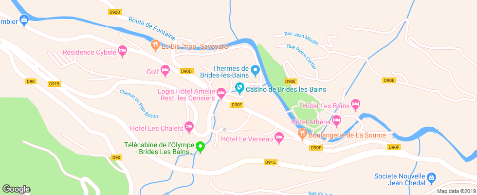 Отель Residence Grand Chalet на карте Франции