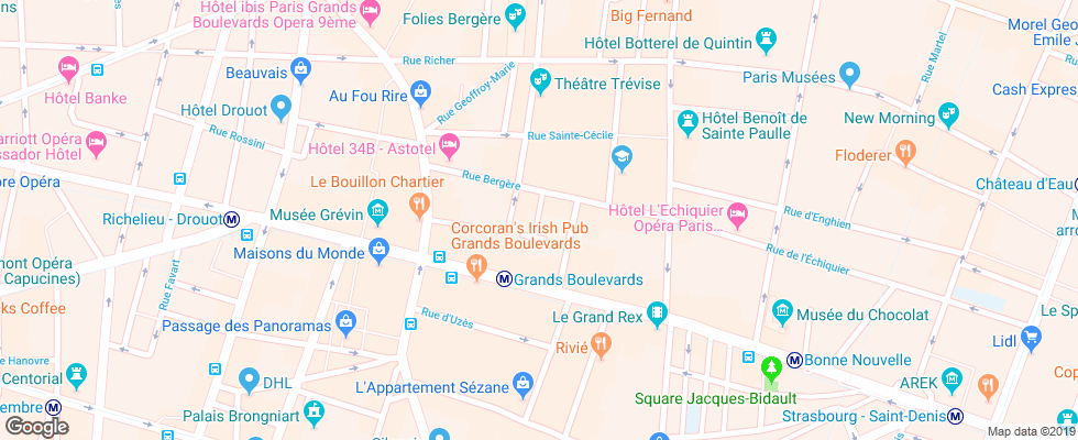 Отель Rex Comprador на карте Франции