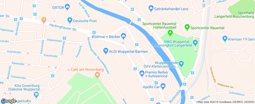 Отель Art Fabrik & Hotel на карте Германии
