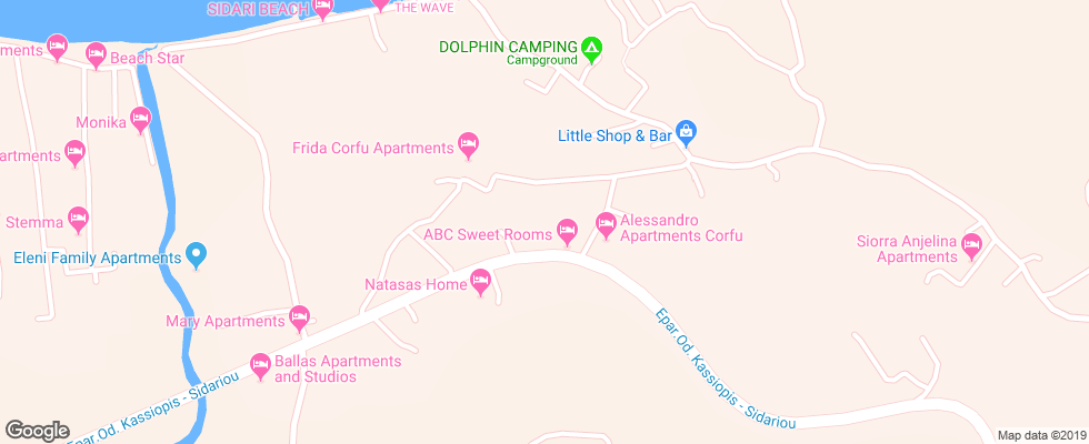 Отель Abc Sweet Rooms на карте Греции