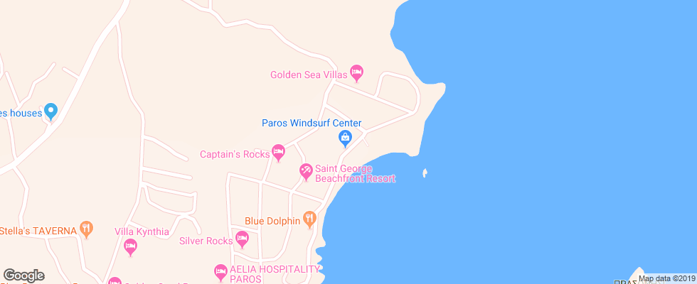 Отель Acquamarina Resort на карте Греции
