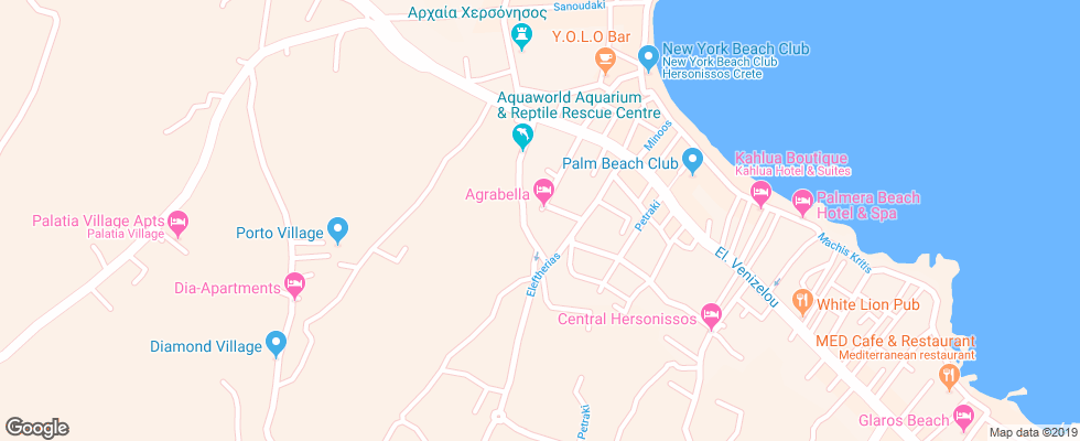 Отель Agrabella на карте Греции