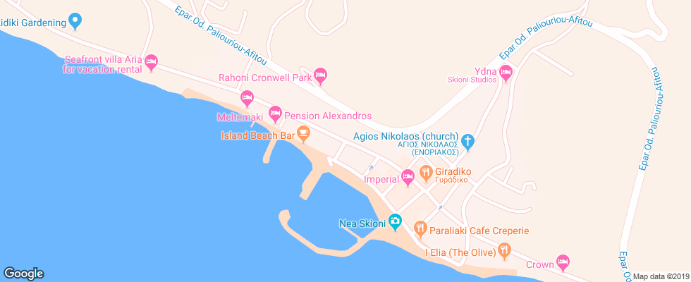 Отель Alkmini Socratis Studios Apart на карте Греции