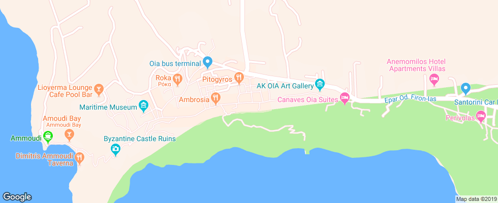 Отель Alta Mare Studios на карте Греции
