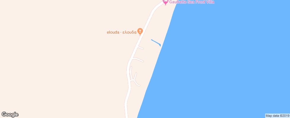 Отель Bomo Assa Maris Beach на карте Греции