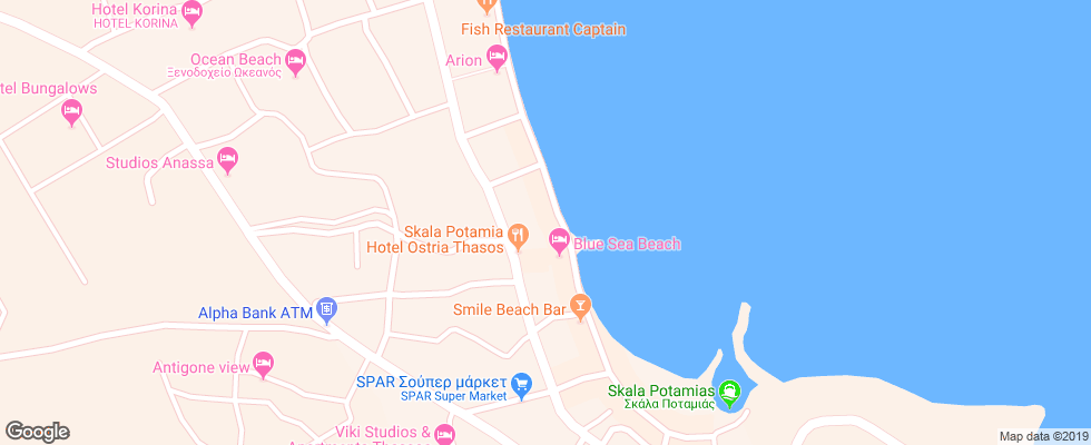Отель Kamelia на карте Греции