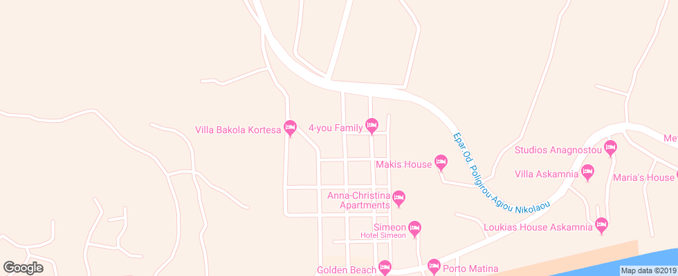 Отель Maik Apartments на карте Греции