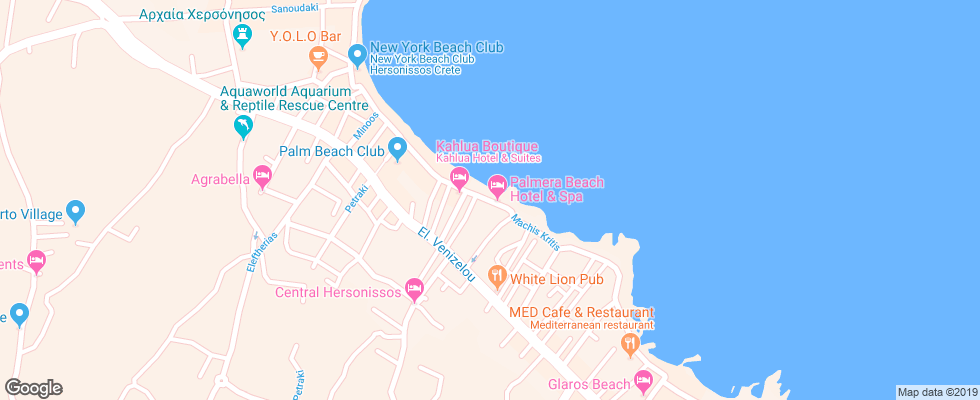 Отель Nikis Hotel на карте Греции