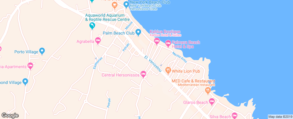 Отель Porto Plazza на карте Греции