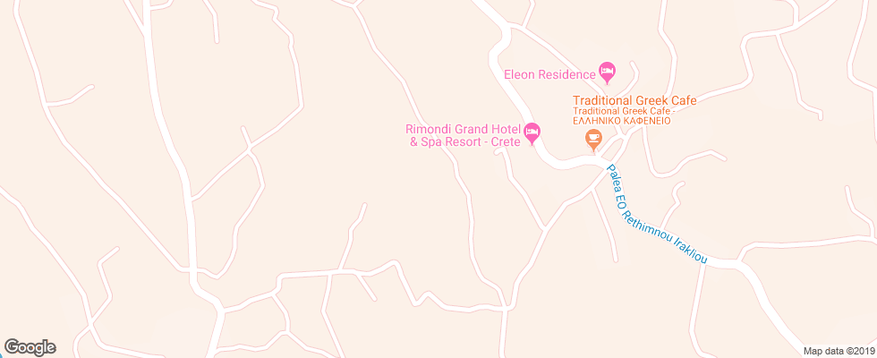 Отель Rimondi Grand Resort & Spa на карте Греции