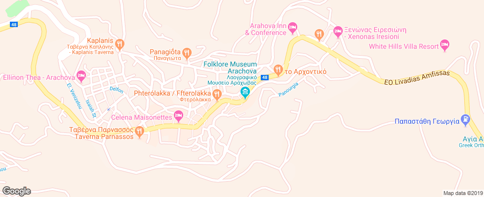 Отель Tagli Resort & Spa на карте Греции