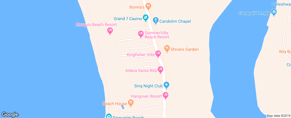 Отель Don Hill на карте Индии
