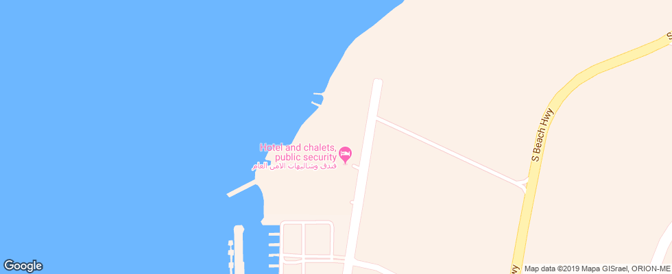 Отель Coral Bay Hotel & Resort на карте Иордании