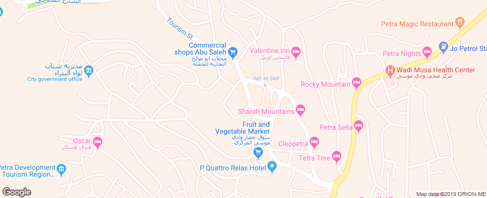 Отель La Maison Hotel на карте Иордании