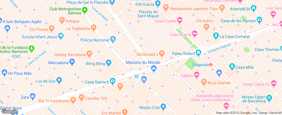 Отель Abba Balmoral на карте Испании